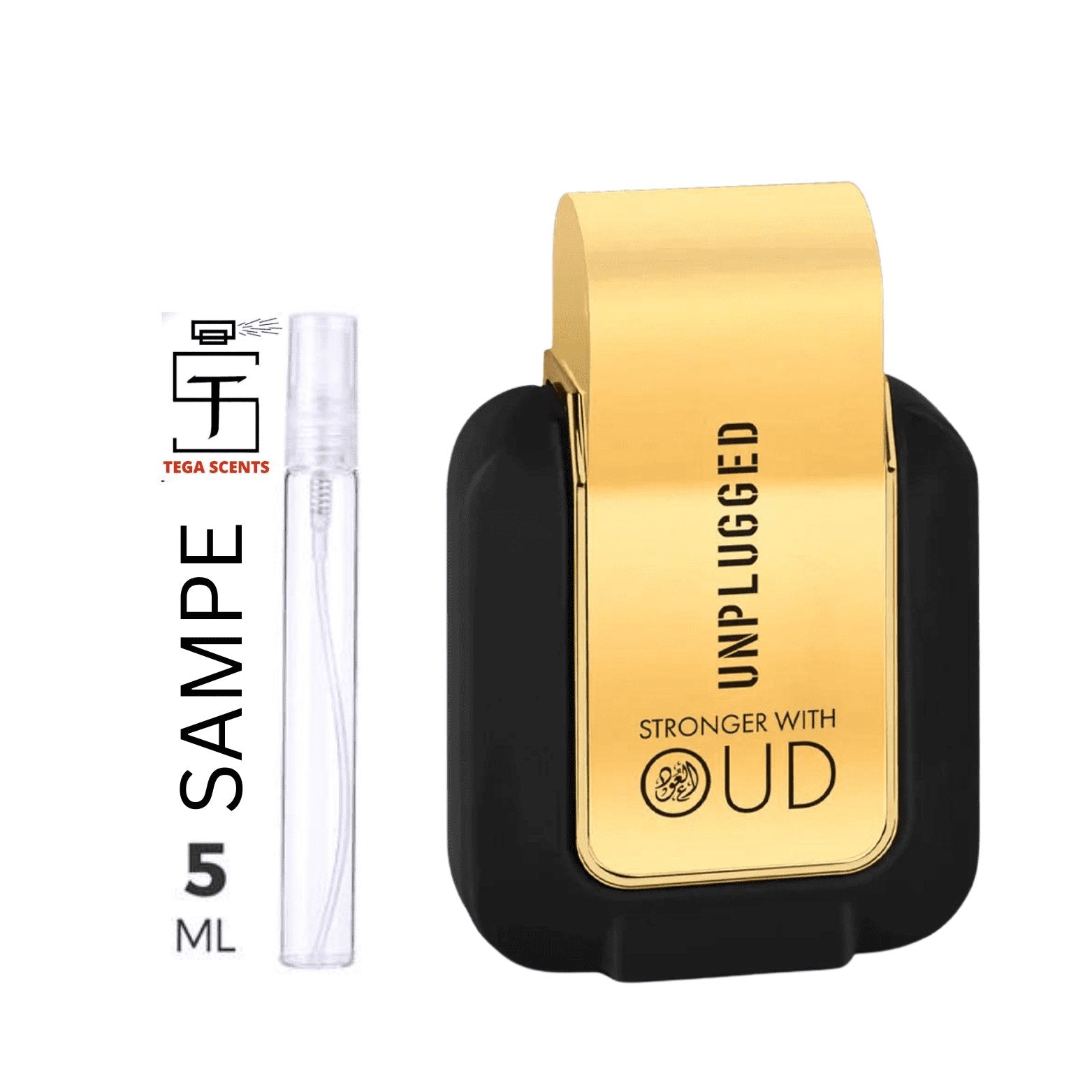 Unplugged Stronger With Oud 5ml - Tega Scents